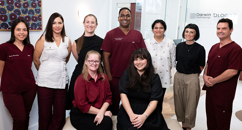 Darwin Dermatology 2026 staff